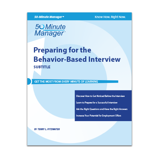 (AXZO) Preparing for the Behavior-Based Interview eBook