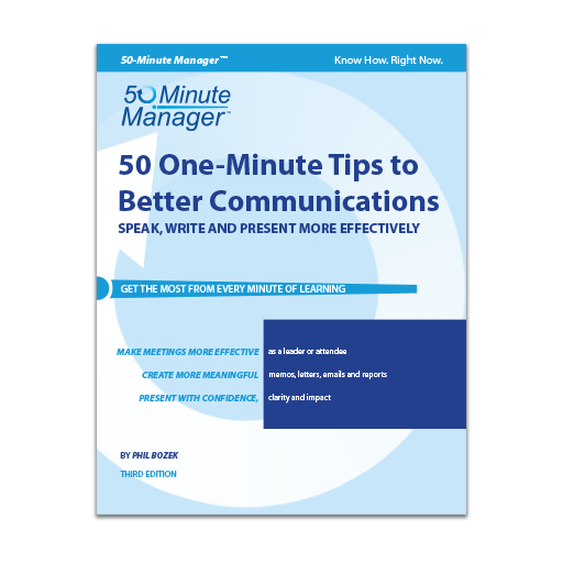 (AXZO) 50 One-Minute Tips to Better Communication, Third Edition eBook