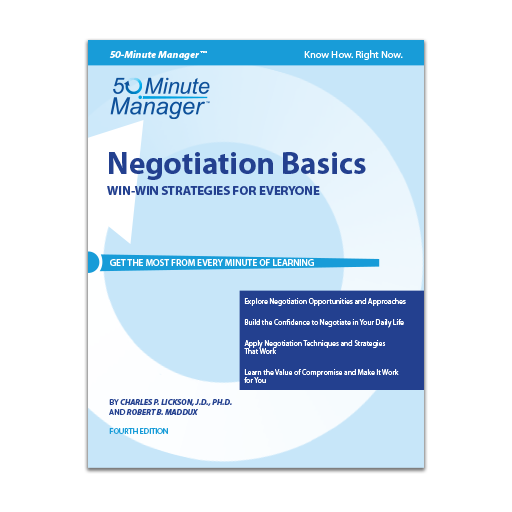 Negotiation Basics Fourth Edition