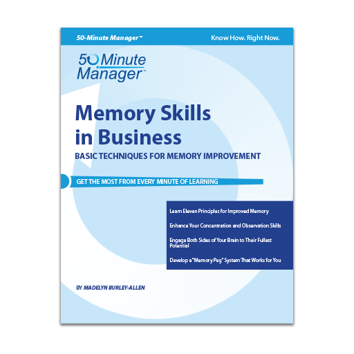 (AXZO) Memory Skills in Business eBook