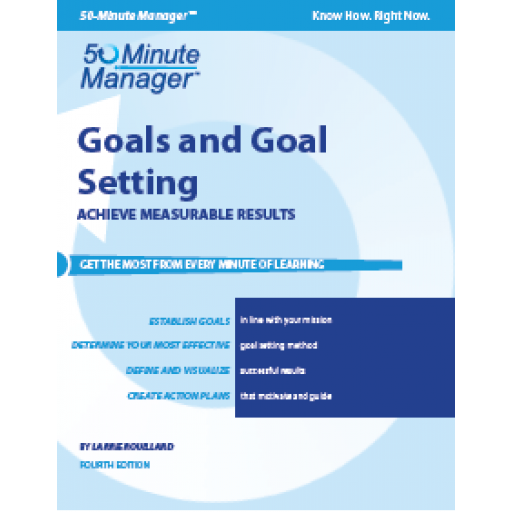 (AXZO) Goals and Goal Setting, Fourth Edition eBook