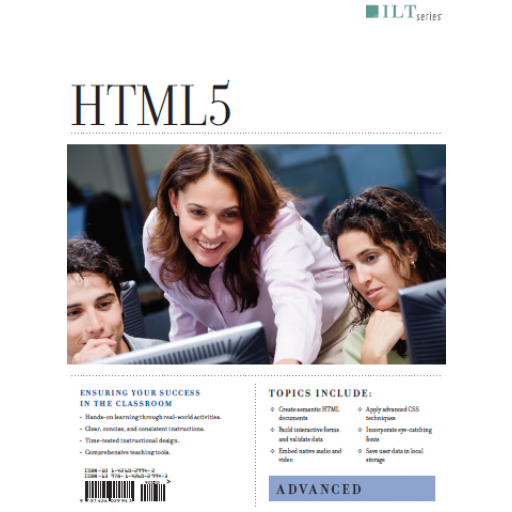 (AXZO) HTML5: Advanced, Student Manual eBook